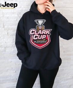 Official Fargo Force 2024 USHL Clark Cup Playoffs Champions Trophy Shirt