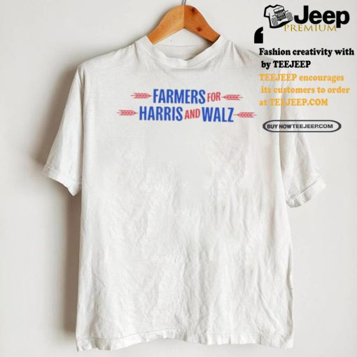 Official Farmers For Kamala Harris and Tim Walz T Shirt