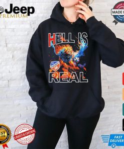 Official Fc cincinnatI hell is real firey pursuit T shirt