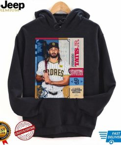 Official Fernando Tatis Jr. San Diego Padres National League Outfielder 2024 All Star Game Shirt