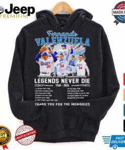 Official Fernando Valenzuela LA Dodgers Fernandomania Forever Shirt