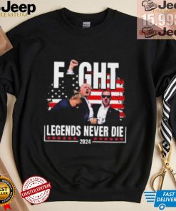 Official Fight Legends Never Die 2024 T Shirt