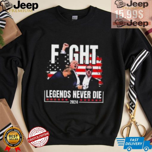 Official Fight Legends Never Die 2024 T Shirt