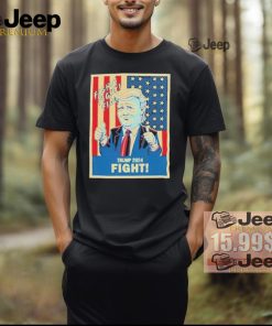 Official Fight fight fight Donald Trump 2024 meme T shirt