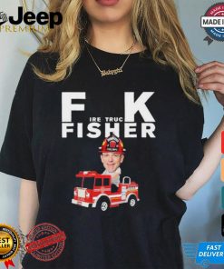 Official Fire Truck Fisher Dumpster Fire Dept Shirt