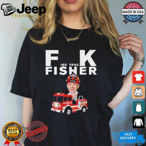 Official Fire Truck Fisher Dumpster Fire Dept Shirt