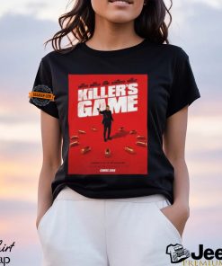 Official First Poster For The Killer’s Game Starring Dave Bautista Sofia Boutella And Terry Crews Classic T Shirt