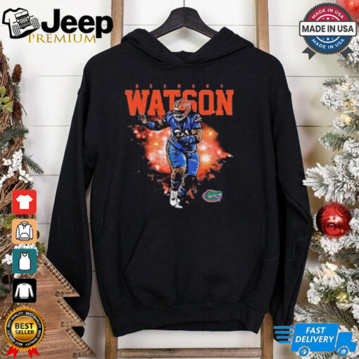 Official Florida Gators NCAA Football Desmond Watson – Individual Caricature t shirt