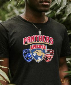 Official Florida Panthers Logo Independence Day Shirt