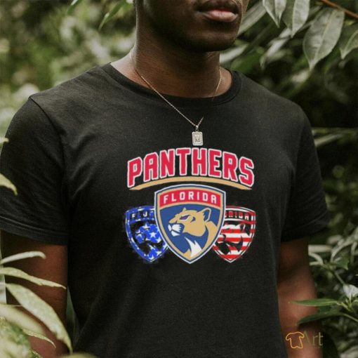 Official Florida Panthers Logo Independence Day Shirt