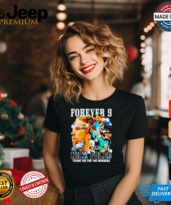 Official Forever 9 Nick Foles Thank You For The Memories T Shirt