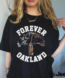 Official Forever Oakland Sports Teams Skull Shirt