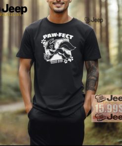 Official Fox paw fect good pup T shirt