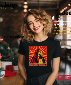 Official Fun socialist comrade Kamala commie LA Harris 2024 kammunism T shirt