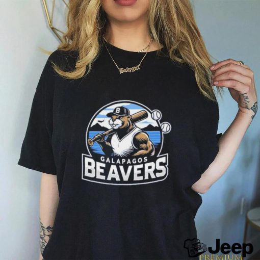 Official Galapagos Beavers Baseball T Shirts