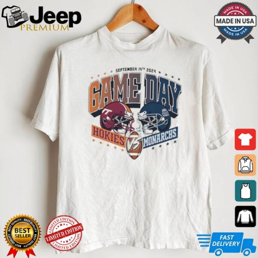 Official Game Day September 14 2024 Virginia Tech Hokies vs Old Dominion Monarchs t shirt