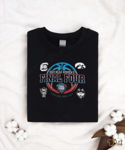 Official Gamecocks Wolfpack Hawkeyes And UConn Huskies 2024 NCAA Women’s Final Four Cleveland April 5&7 shirt