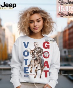 Official Gator gar vote the goat by truth a ganda T shirt