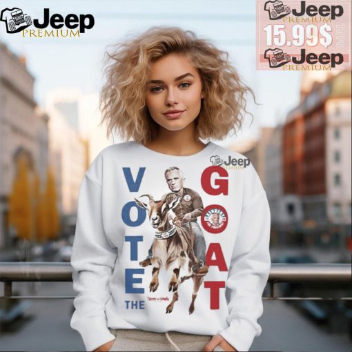 Official Gator gar vote the goat by truth a ganda T shirt