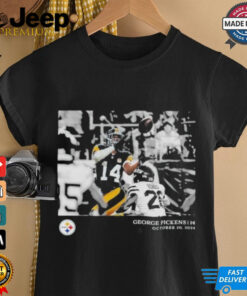 Official George Pickens Pittsburgh Steelers NFL Flash Features Week 7 T Shirt