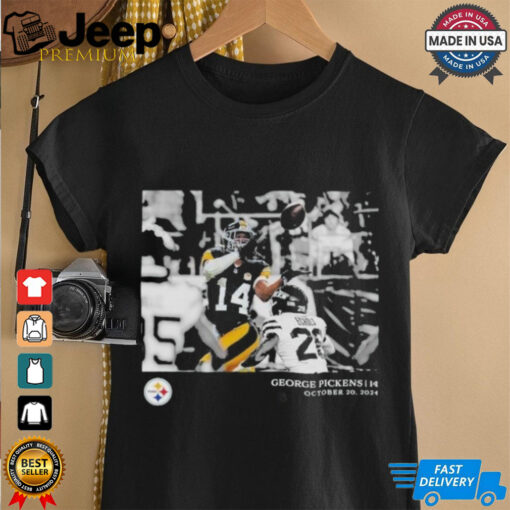 Official George Pickens Pittsburgh Steelers NFL Flash Features Week 7 T Shirt