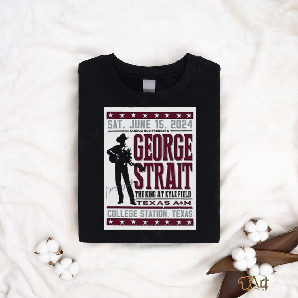 Official George Strait The King at Kyle Field 2024 Shirt
