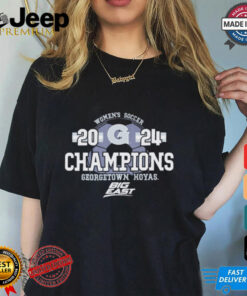 Official Georgetown Hoyas 2024 Big East Women’s Soccer Regular Season Champions Shirt