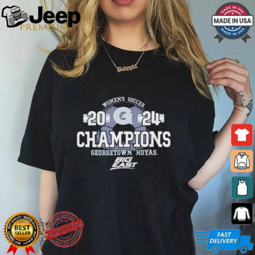 Official Georgetown Hoyas 2024 Big East Women’s Soccer Regular Season Champions Shirt