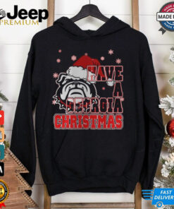 Official Georgia Bulldogs Have A Merry Georgia Christmas Shirt