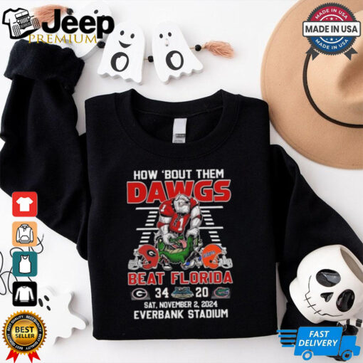 Official Georgia Bulldogs How ‘Bout Them Dawgs Beat Florida Gators 2024 Shirt