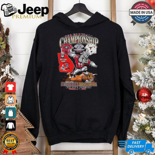 Official Georgia Bulldogs Sec Football Championship 2024 Mascot shirt