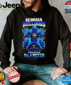 Official Georgia Bulldogs Tackle Diabetes Awareness Month November 2024 Shirt