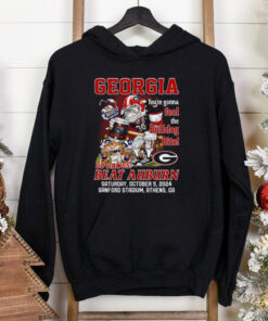 Official Georgia Bulldogs You’re Gonna Feel The Bulldog Bite Go Dawgs Beat Auburn T Shirt