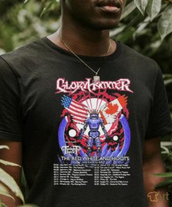 Official Gloryhammer The Red, White And Hoots US Tour 2024 T shirts