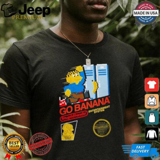 Official Go Banana Stupidtendo Entertainment System Shirt