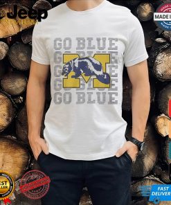 Official Go Blue Homage University of Michigan ’64 Vintage Logo t shirt