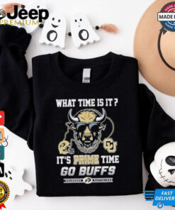 Official Go Buffs What Time Is It – It’s Prime Time 2D T shirts