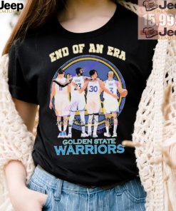 Official Golden State Warriors End Of An Era Signatures shirt