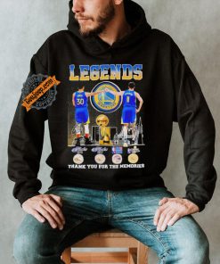 Official Golden State Warriors Legends Curry Klay Thompson True Basketball Team T Shirt