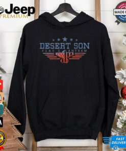 Official Gradient Riser Bird Desert Son Flag And Anthem T shirt