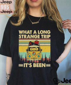 Official Grateful Dead It’s Been A Long Strange Trip Hippie Fan Rock T Shirt