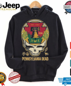 Official Grateful Dead Pennsylvania United States Black T Shirt