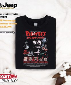 Official Graveyard Goods Pee Wee’s Big Adventure (Synopsis Edition) 72 Hour Release Shirt