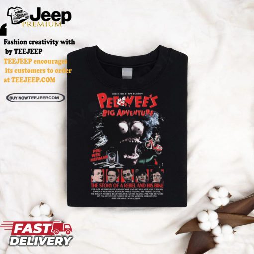 Official Graveyard Goods Pee Wee’s Big Adventure (Synopsis Edition) 72 Hour Release Shirt