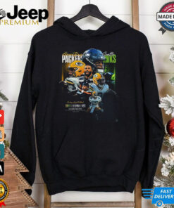 Official Green Bay Packers Vs Seattle Seahawks 2024 NFL Game Day Shirt