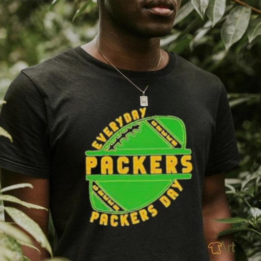 Official Green Bay Packers everyday Packers day T shirt