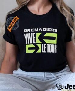 Official Grenadiers Vive Le Tour T shirt