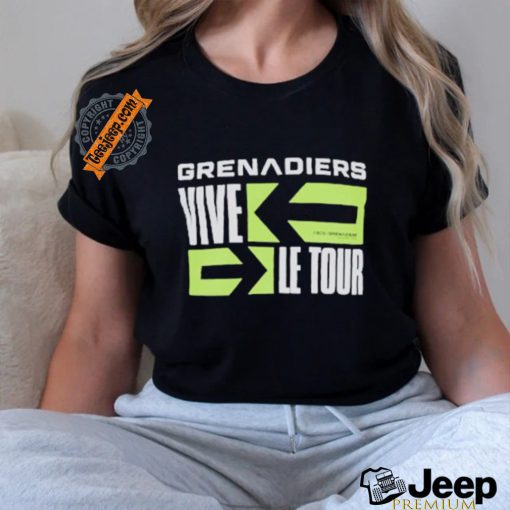 Official Grenadiers Vive Le Tour T shirt