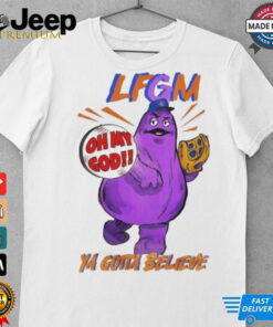 Official Grimace New York Mets OMG October Ready NLCS Here We Come T shirt