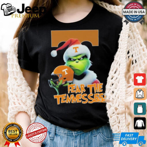 Official Grinch Fear The Tennessee Volunteers Christmas Shirt